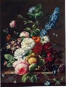 unknow artist Floral, beautiful classical still life of flowers 08 oil painting reproduction